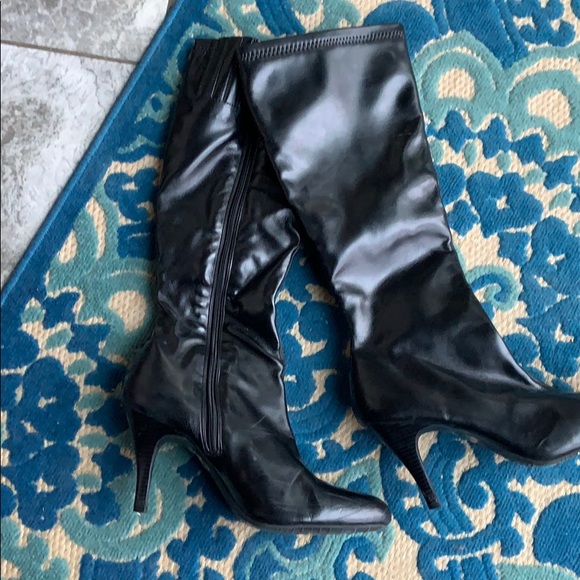Black fashion boots - Picture 3 of 4